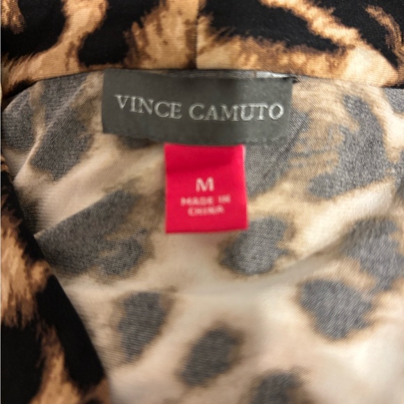 Vince Camuto Leopard-Print Sleeveless Maxi Dress - Picture 3 of 4